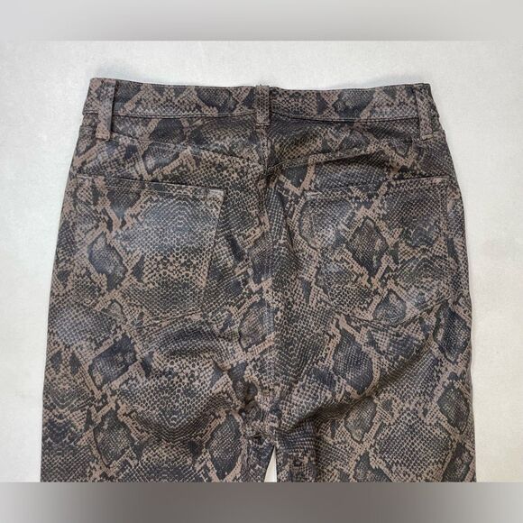 J Brand Lillie Coated Boa High Rise Crop Skinny Jeans Women 29 - Picture 4 of 12